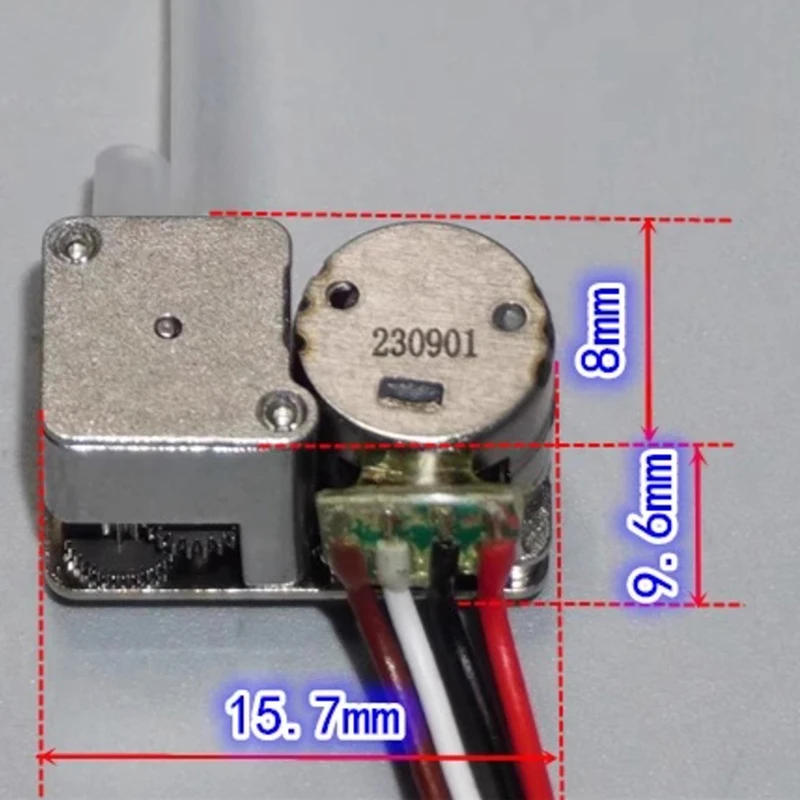 Full Metal Gearbox Self-priming Liquid Pump Mini Tiny 8mm Precision Gear Stepper Motor Peristaltic Pump Dosing Pump Flow Control