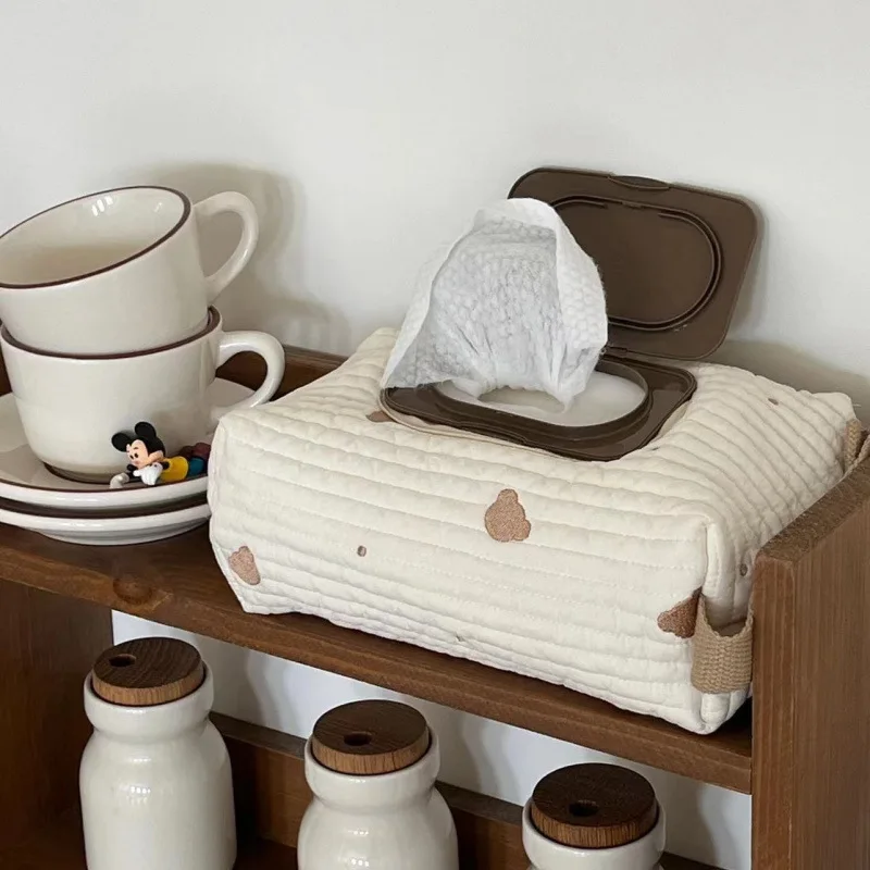 Baby Wet Wipes Case  Maengu Tissue Pouch for Wipes Dispenser Box  Water Tissue Holder  Baby Wipe Pouch ZJH001 view 5