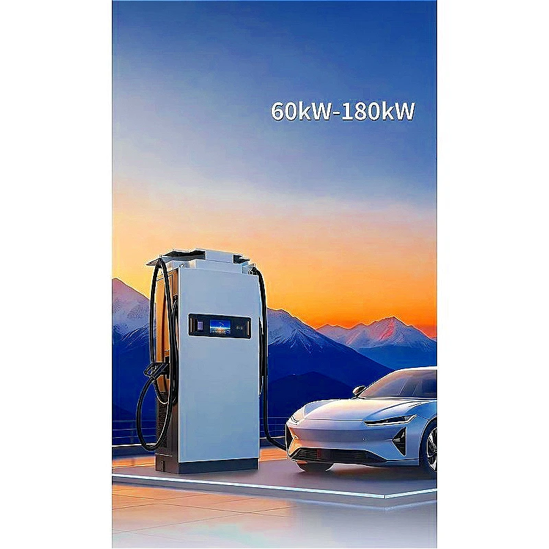 Fast DC Charging Pile Equipment 40KW 60KW Commercial Station with CCS2 for Public Parking Lot Customized High Quality Hot Sale