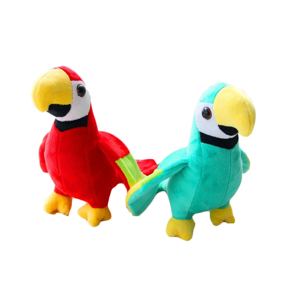 Stuffed Animals for Babies Plush Bird Toy Parrot Electric Toddler Toys Baby Girl