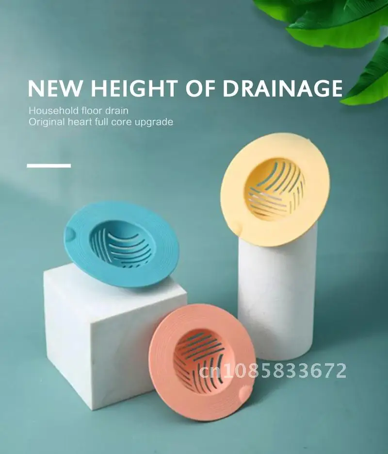 Sink Strainer Filter Plug Kitchen Bathroom Water Stopper Floor Drain Hair Catcher Bathtub Plug Bathroom Basin Stopper