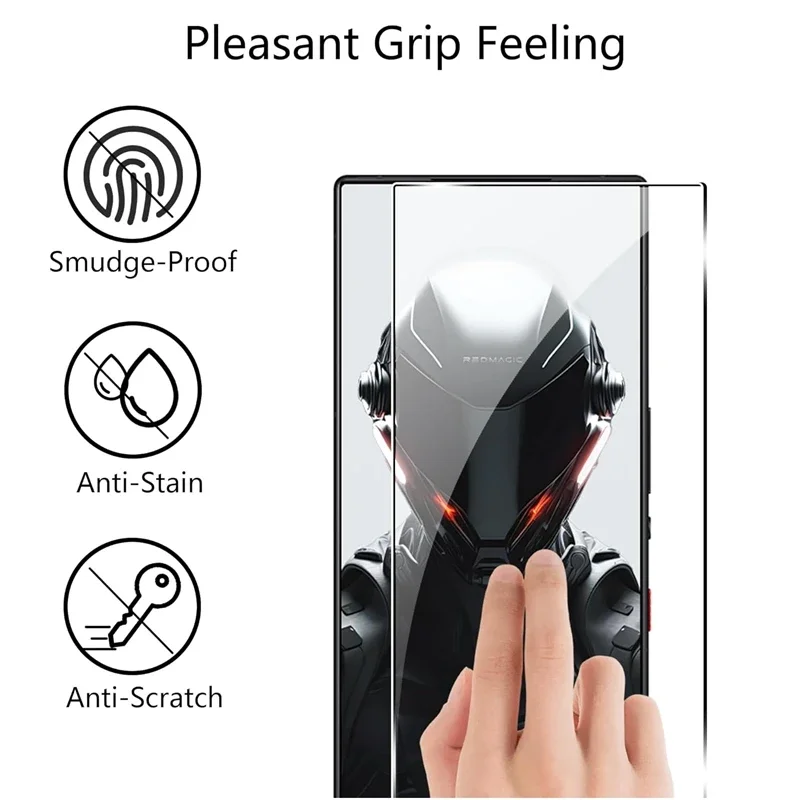 3Pcs Tempered Glass Screen Protector For ZTE Nubia Red Magic 10 9 9S Pro HD Film Protection