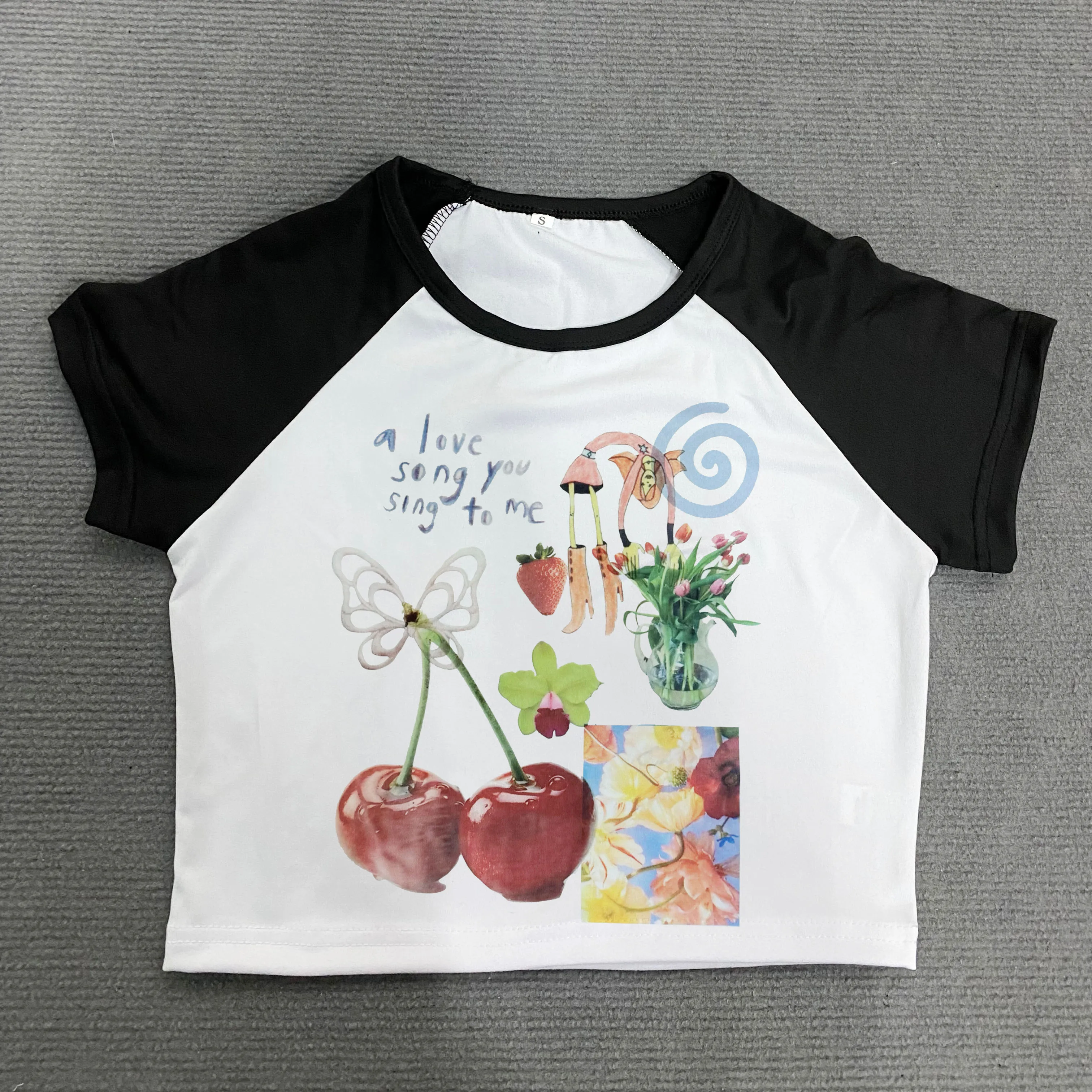 Y2k Style Print Tank Top Sleeveless Women 2000s  Punk Crop Vintage Girls Gothic Fairycore Corset Grunge Tank Emo Girls Tops