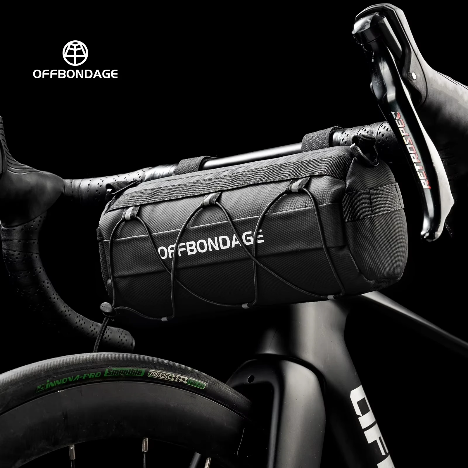 

OFFBONDAGE Пакет для управления велосипедом, головная балка, боковая трубка, хвост, одна упаковка, четырехцелевое водонепроницаемое снаряжение большой емкости