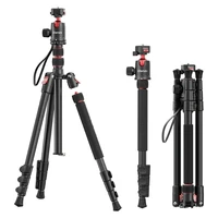 Ulanzi-trípode de liberación rápida TT31 garra, 2 en 1, monopié con cabeza panorámica de 360 °, patas reversibles de 180 ° para cámara DSLR