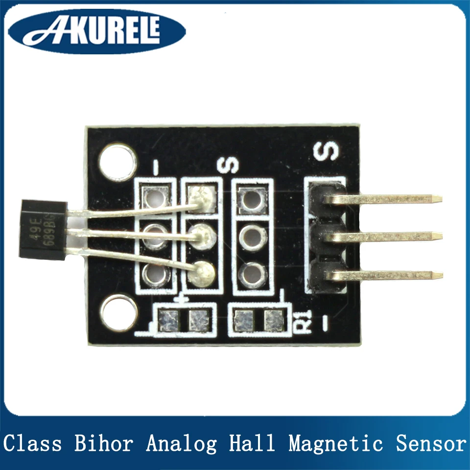 KY-035 Class Bihor Analog Hall Magnetic Sensor Module 3pin Diy Starter Kit KY035 For Arduino Hall Sensor Development Board