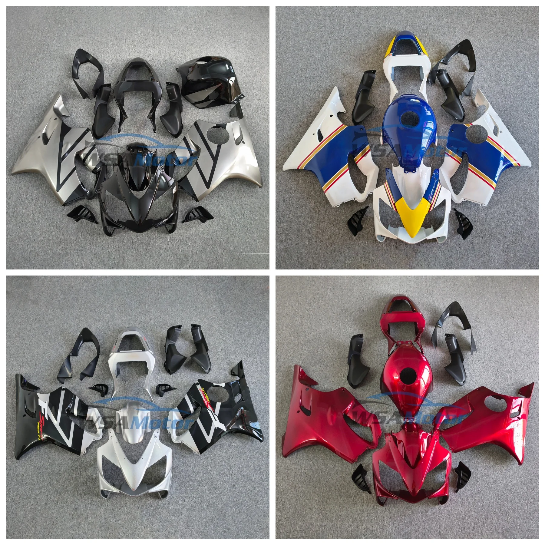 

For HONDA CBR600 F4i 2001 2002 2003 Customized Prime Motorcycle Plastic Fairing Kit Accessories