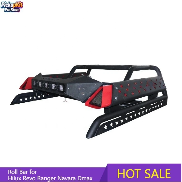 

Heavy Duty Universal 4x4 Pickup Truck Roll Bar Accessories for Hilux Revo Ranger Navara Dmax