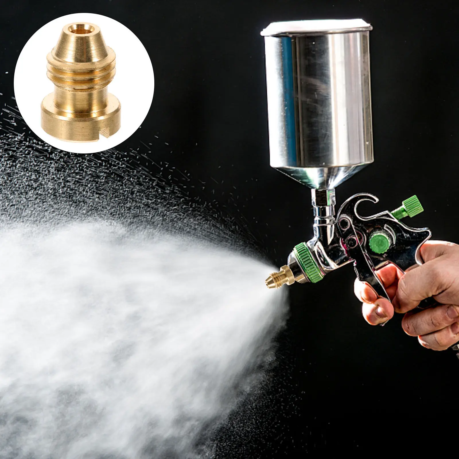 High Pressure Metal Spray Nozzle for Garden Hose Handheld Car Wash Watering Cleaning Tool