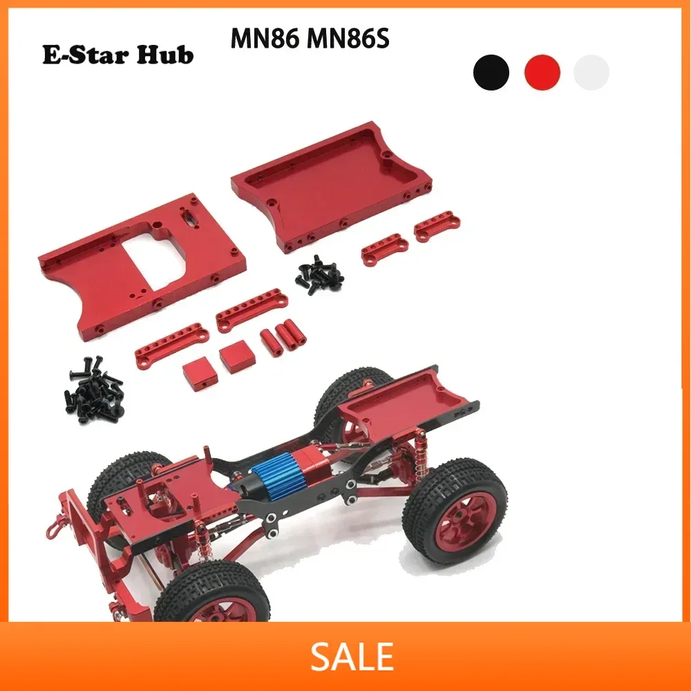 

Metal Servo Mount Bracket Beam Crossbeam Shock Absorber Mount Seat for 1/12 Upgrade Parts Rc Model Crawler Car Truck Buggy