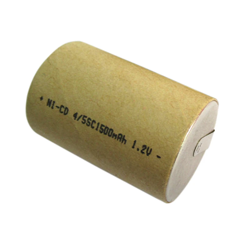4-20PCS Ni-Cd Rechargeable Battery 4/5SC 1.2V 1500mAh Sub C SC Battery for DIY Power Tools Battery Flashlight Headlamp Batteries