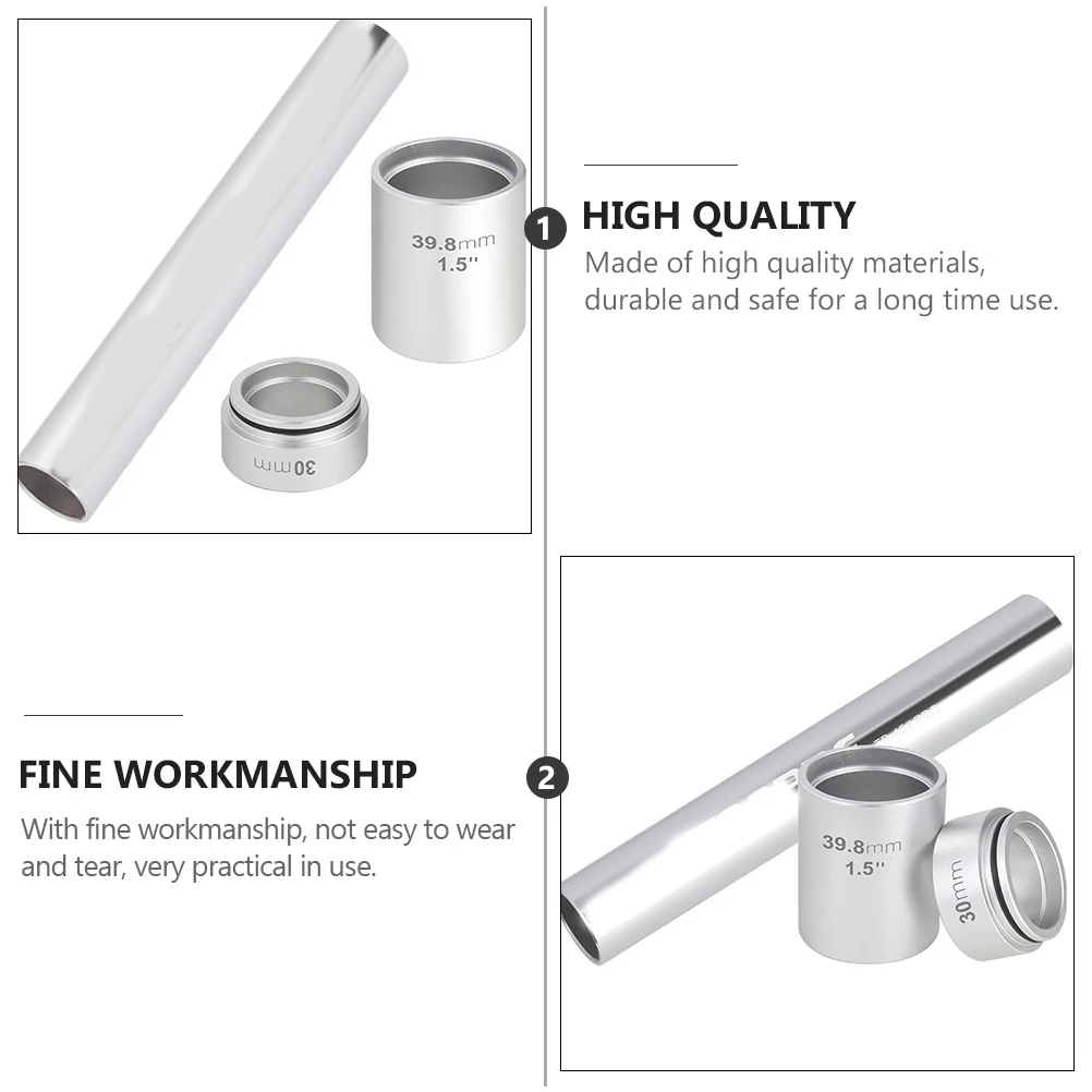 Bike Fork Headset Installation Quick Detach Split Structure Compatible With 30Mm Straight 1.5 Inch Cone Bottom Aluminium