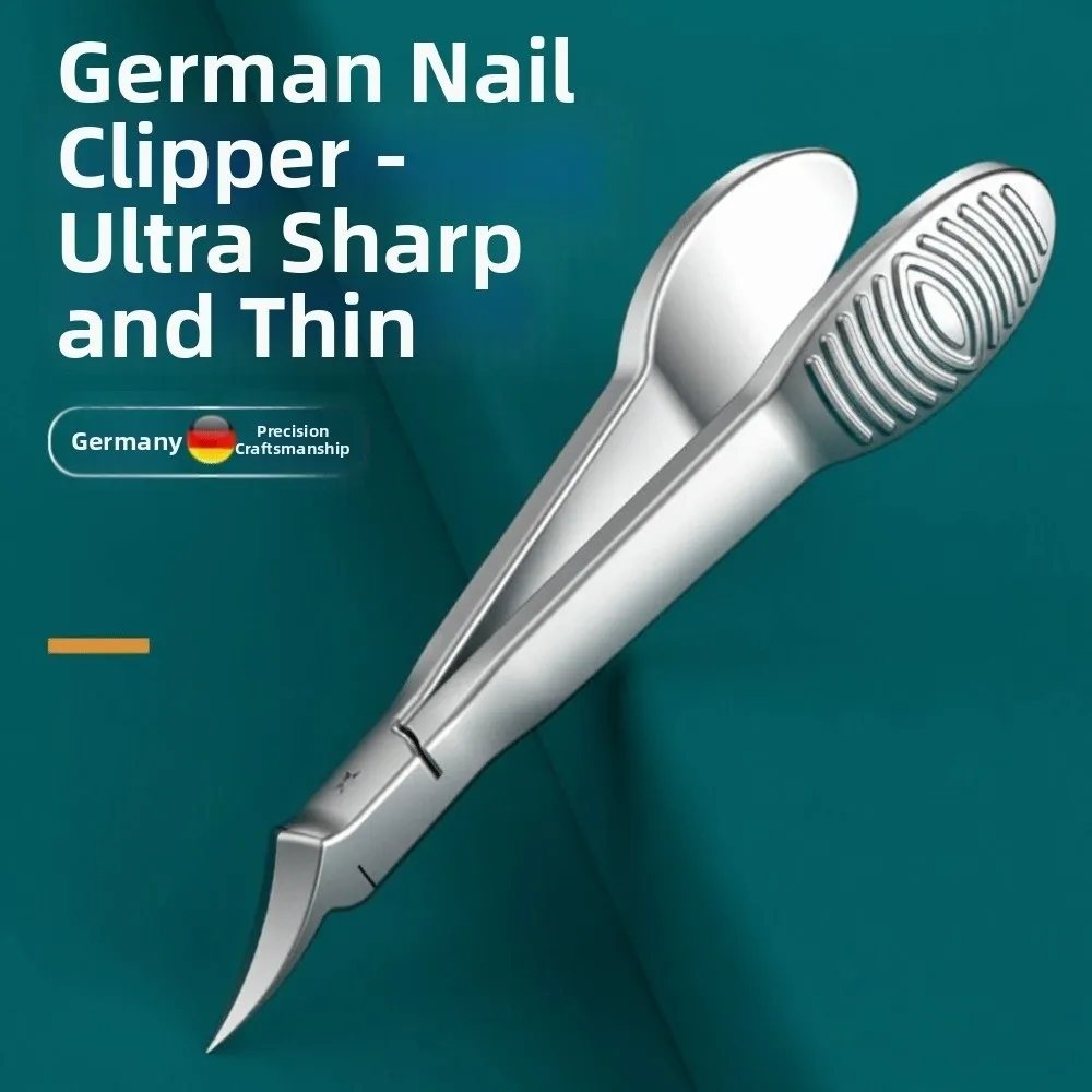 

Ультра острые кусачки для кутикулы, удобная ручка, противоскользящая конструкция, кусачки для ногтей с заостренными и зубчатыми лезвиями, нержавеющая сталь