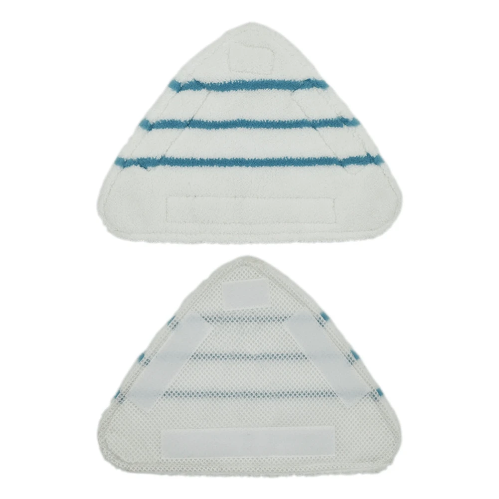 3Pcs Steam Mop Replacement Pads Triangle Washable Cloth Cleaning Floor Microfiber Mop Pad Steam Mop Fittings