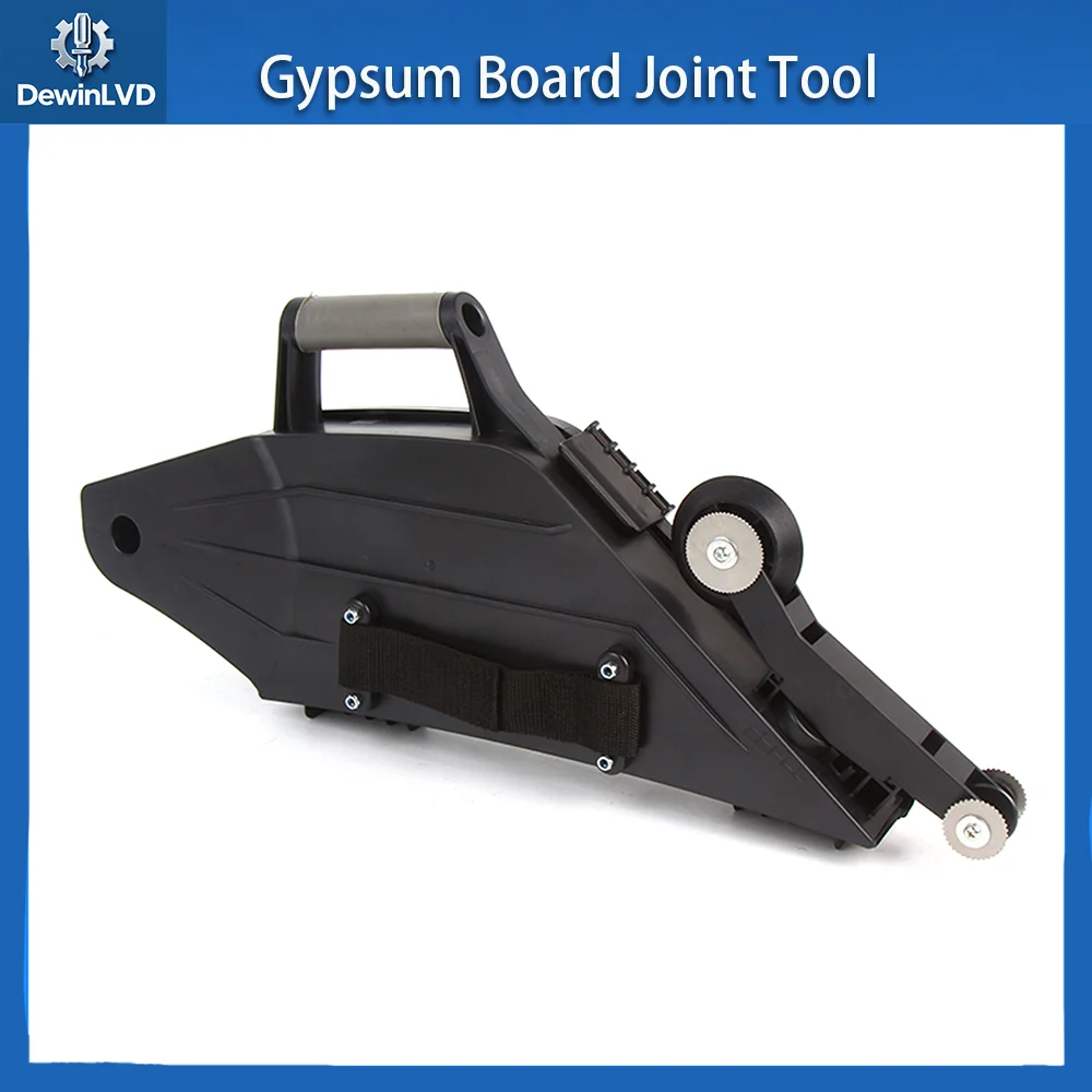

Gypsum Board Joint Tool Drywall Taping Tool with Quick-Change Applicator Wheels for Corner/Flat Seams Crack Repair Professional