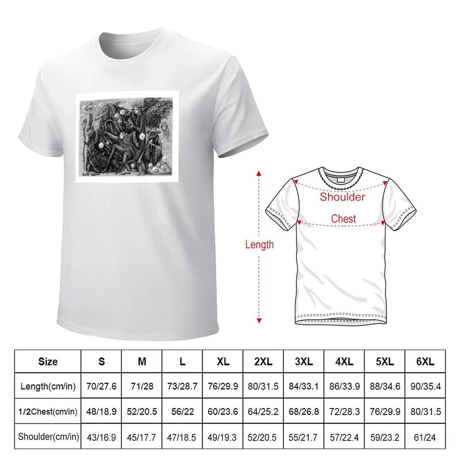 Unseelie Parade T-shirt aesthetic clothes tees vintage clothes mens t shirts pack