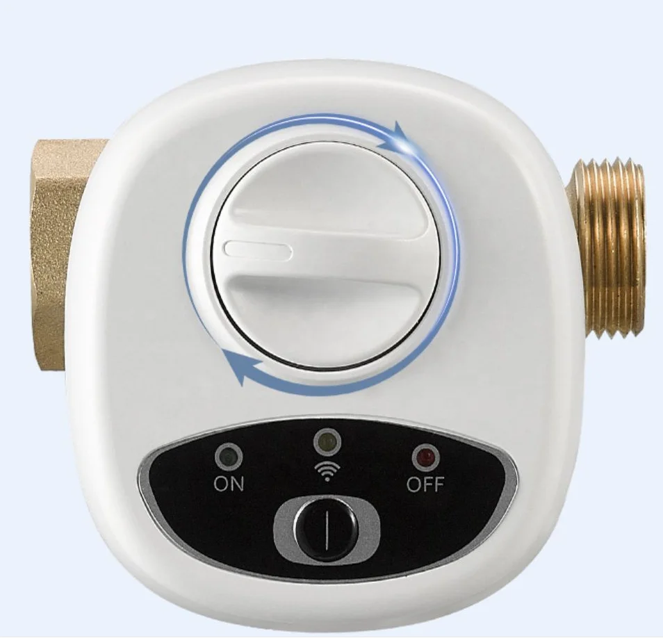 Smart WiFi Water Valve Gas Shutoff for DN15/DN20/DN25 APP Wireless Control Timer Alarm Automation Linkage Valve