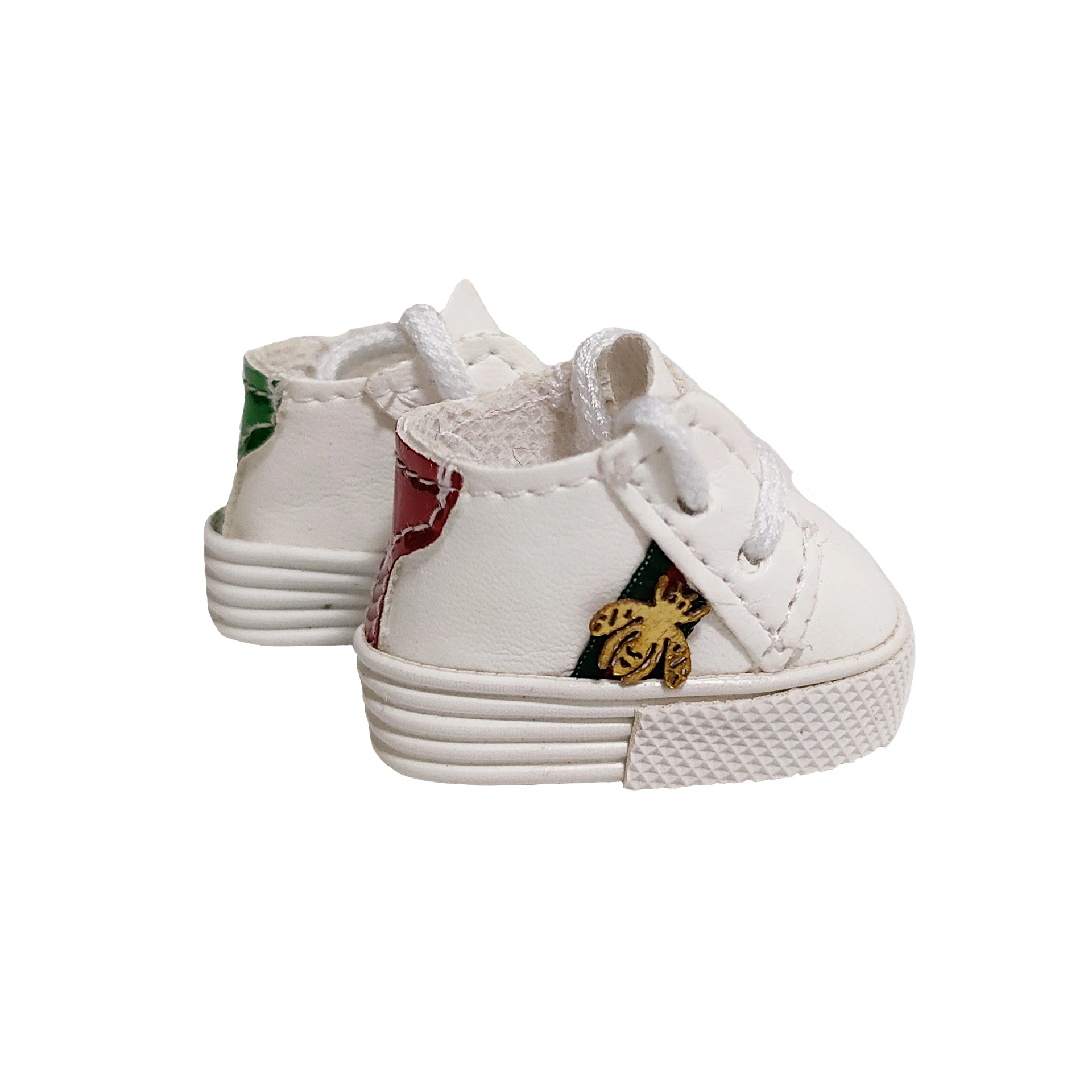 

4*1.8cm Doll Shoes Mini Toy Shoes for 17cm Labubu V1 V2 V3 and 1/6 BJD Doll and 15cm EXO Doll Shoes Accessories
