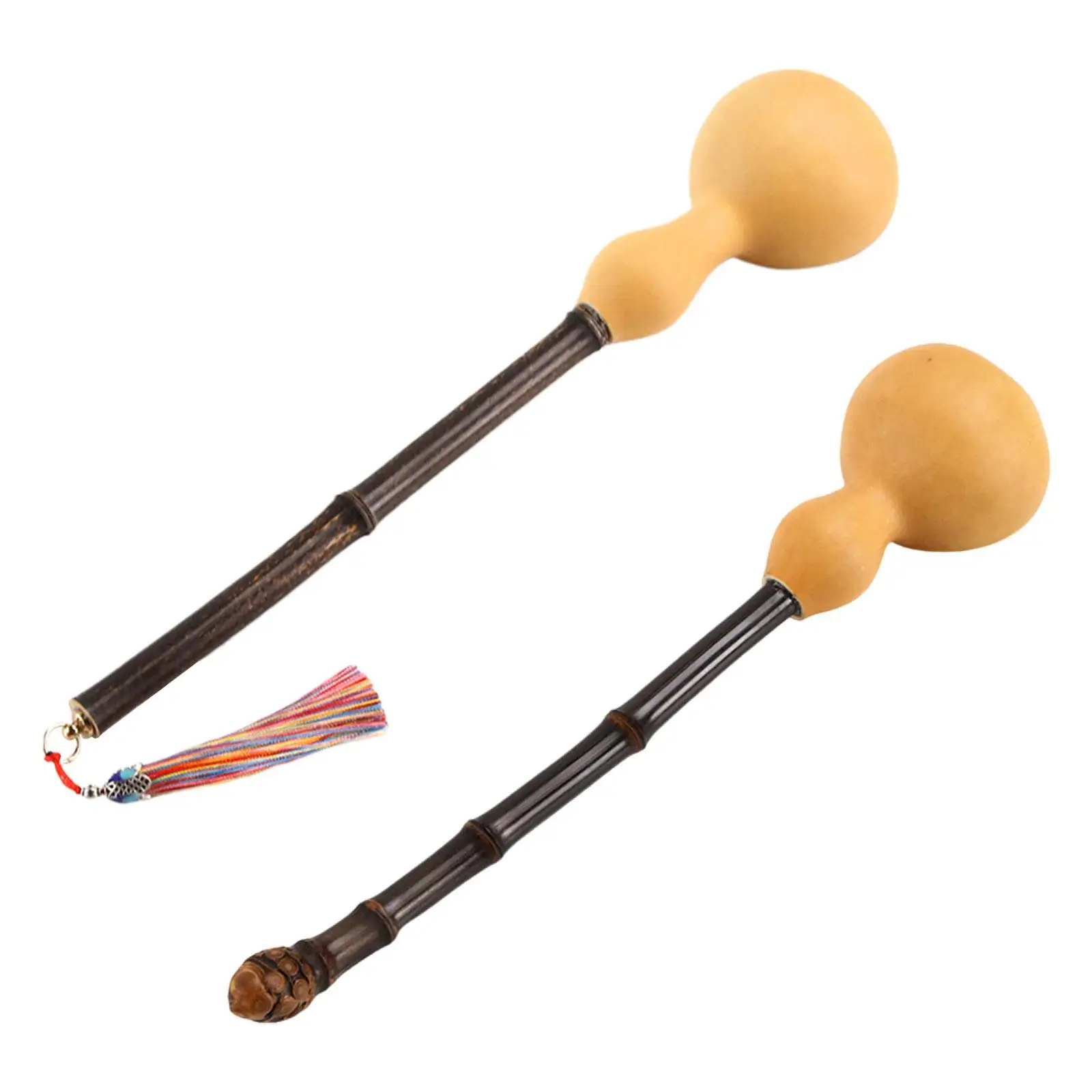 Gourd Ladle Violet Bamboo Handle Watering Ladle for Home Use Tea Ceremony