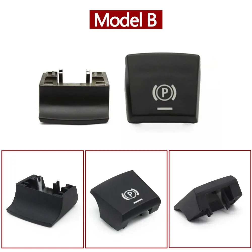 Car Handbrake Parking Brake P Button Switch Cover For BMW 5 6 7 X3 X4 X5 X6 Series F01 F02 F10 F12 F15 F16 F25 F26 61312822518