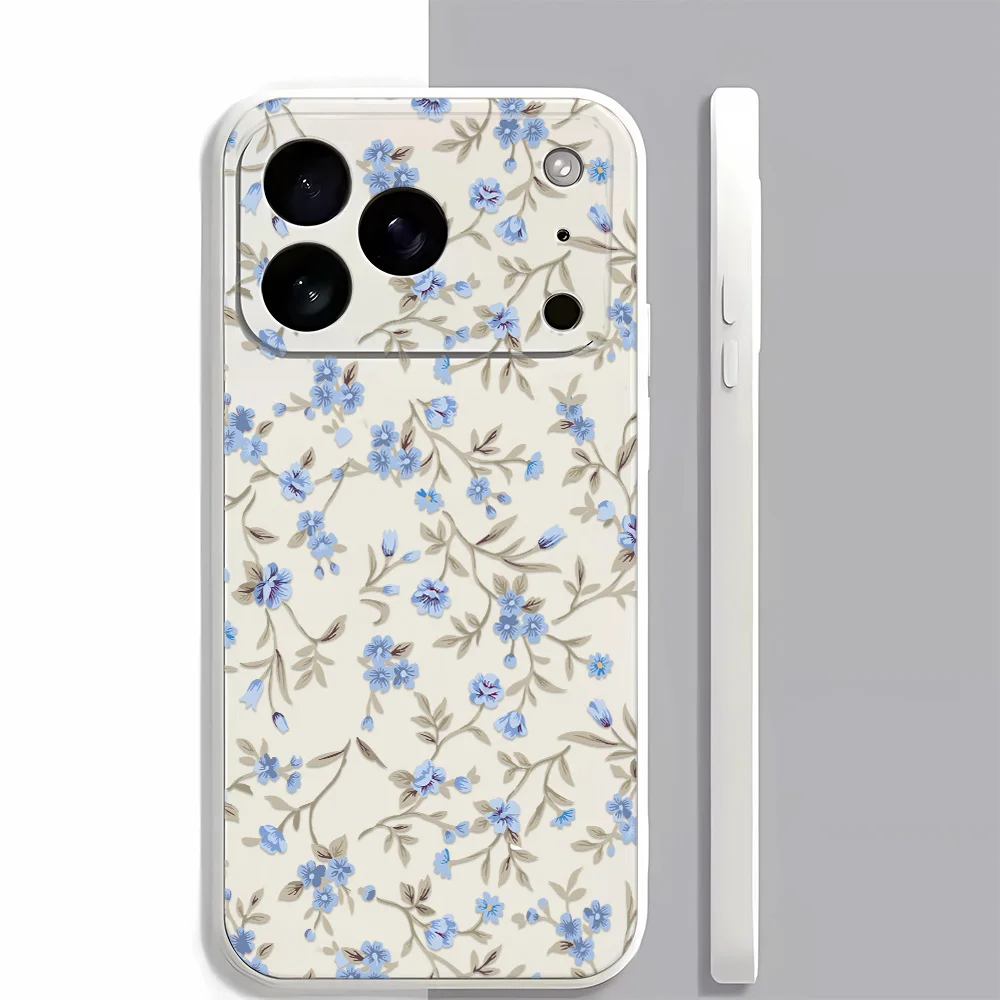 

Модный чехол для телефона с цветочным узором для iPhone 17 Pro Max/17 Pro/17/16/16 Pro/15/14/13/12/11/Pro/Plus – Эстетичный подарок для друзей