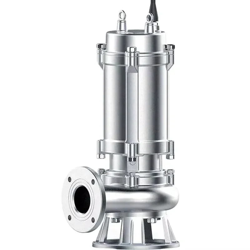 for WQ 5.5hp 4kw Submersible Sewage Pump 13m h 60m High Lift Three Phase Motor for Automotive Industry OEM 1 Year Warranty
