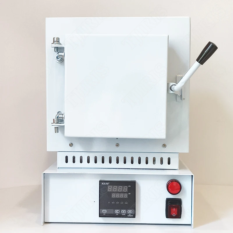 TJIRIS Dental Electric Dewax Burnout Furnace 1500W Oven Small Muffle Furnace for Casting Maxtemperature 1100℃