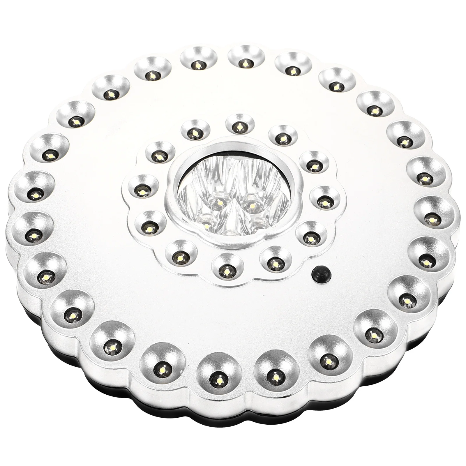 في الهواء الطلق 36 LED مصباح التخييم تعمل فناء مظلة القطب ضوء توفير خيمة فانوس معلق مصباح