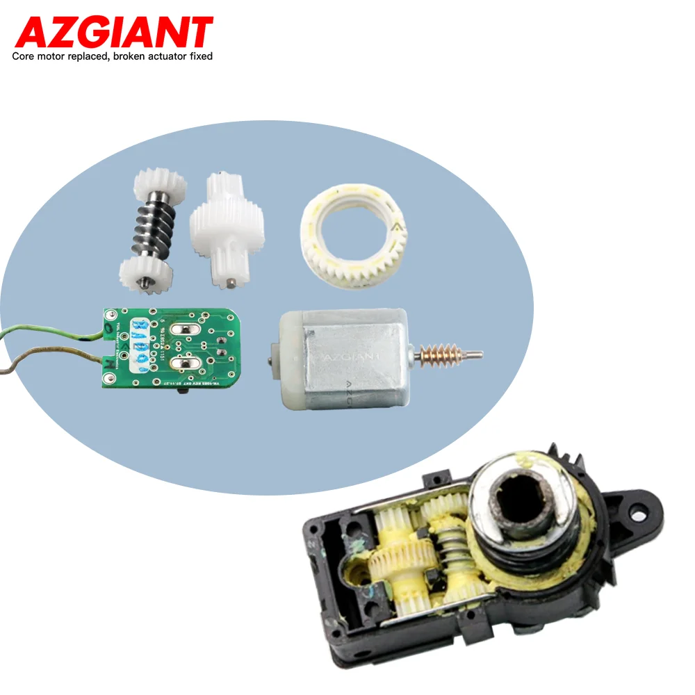 

AZGIANT Foldable Actuator Module Vehicle Side Mirror Gear Ring Motor PCB Control Board Replacement For Hyundai Accent III I30