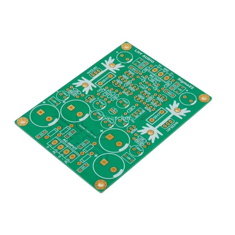 Nvarcher Sigma22 HIFI Ultra bajo tubo de campo de ruido UV componente discreto regulador de voltaje de CC potencia Servo positiva y negativa