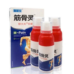 ZB 3PCS Rheumatism Arthritis Cure Spray Natural Herbs Thermal Therapy Treat Knee Back Pain Orthopedic Painkiller Plaster 90ML