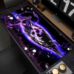 Gaming Mouse Pad Genshin Impact Raiden Shogun Xiao Yae Miko Rubber Big Game Mousepad 900x400mm Laptop Large Desk Mat Gamer XXL