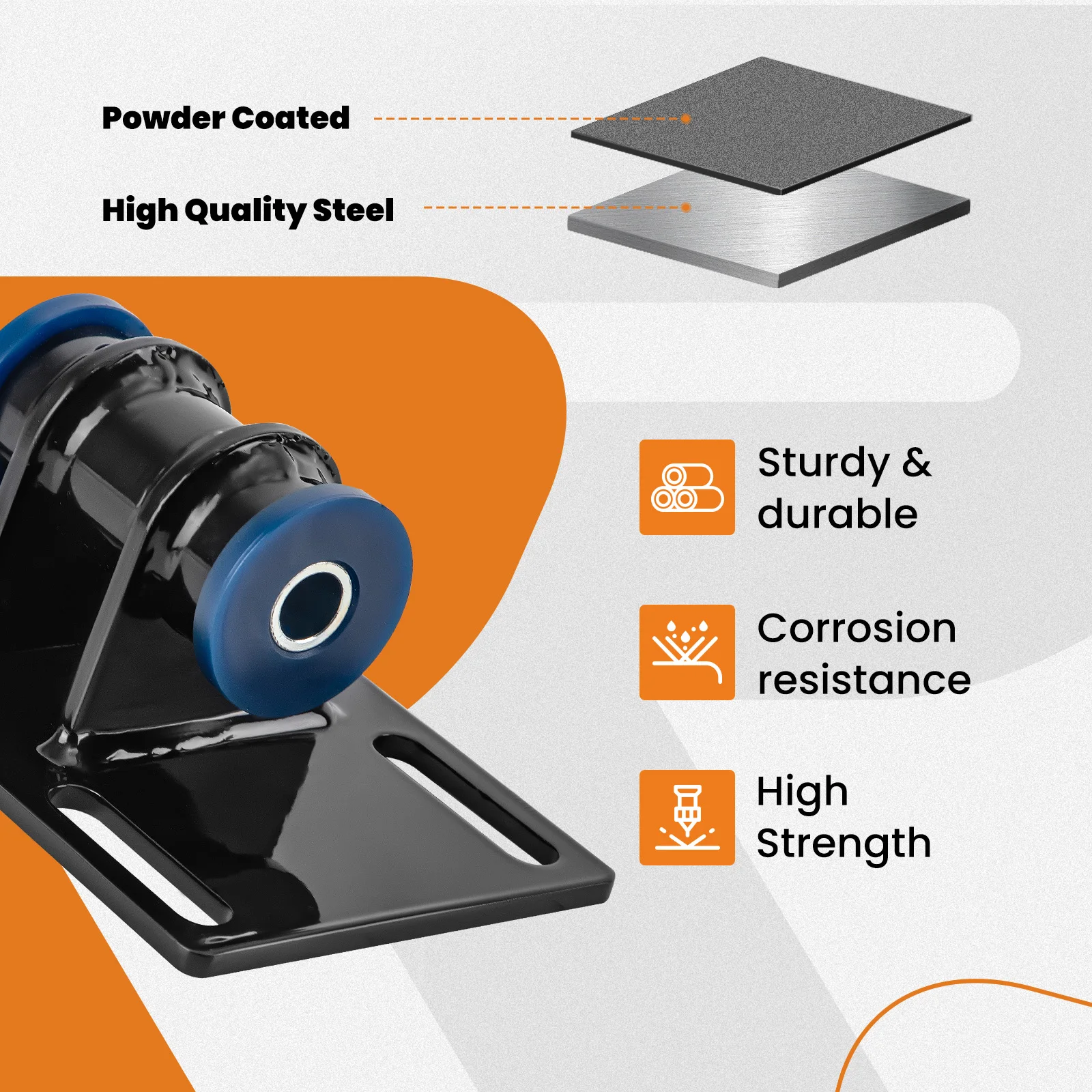 Universal LS Swap Mounts Adj Weldable Cut To for LS 5.3L Engine Adapters Plates