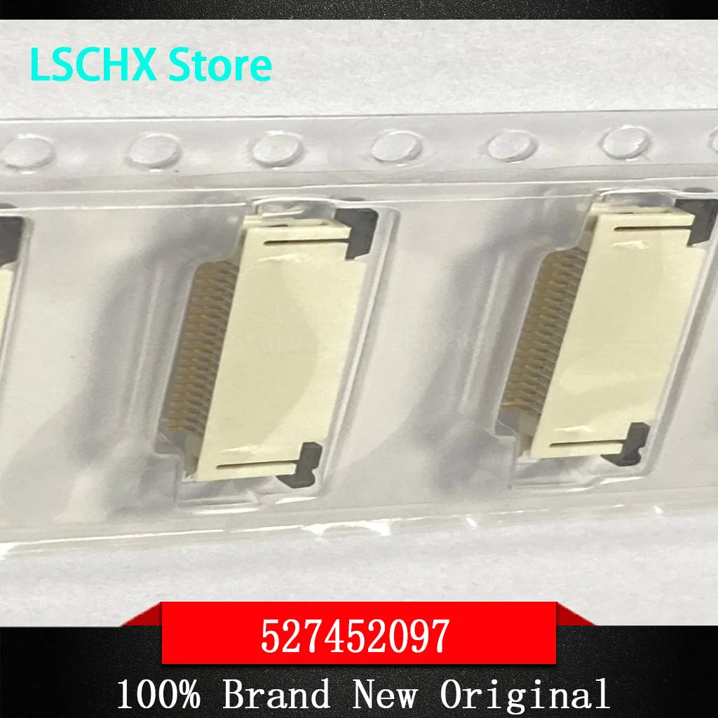 20pcs 527452097 0527452097 SMD,P=0.5mm, lying Drawer type connection 1042240820 Mobile phone SIM card connectors