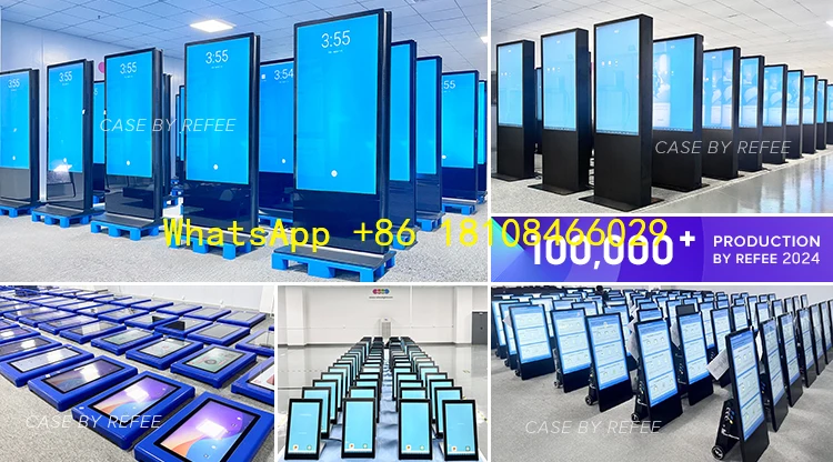 v  Receipt Printer Kiosk Self-service 21.5 23.8 27 32 Inch Mobile Terminal Pos Machine Payment Systems Kiosk Automatic QR Code