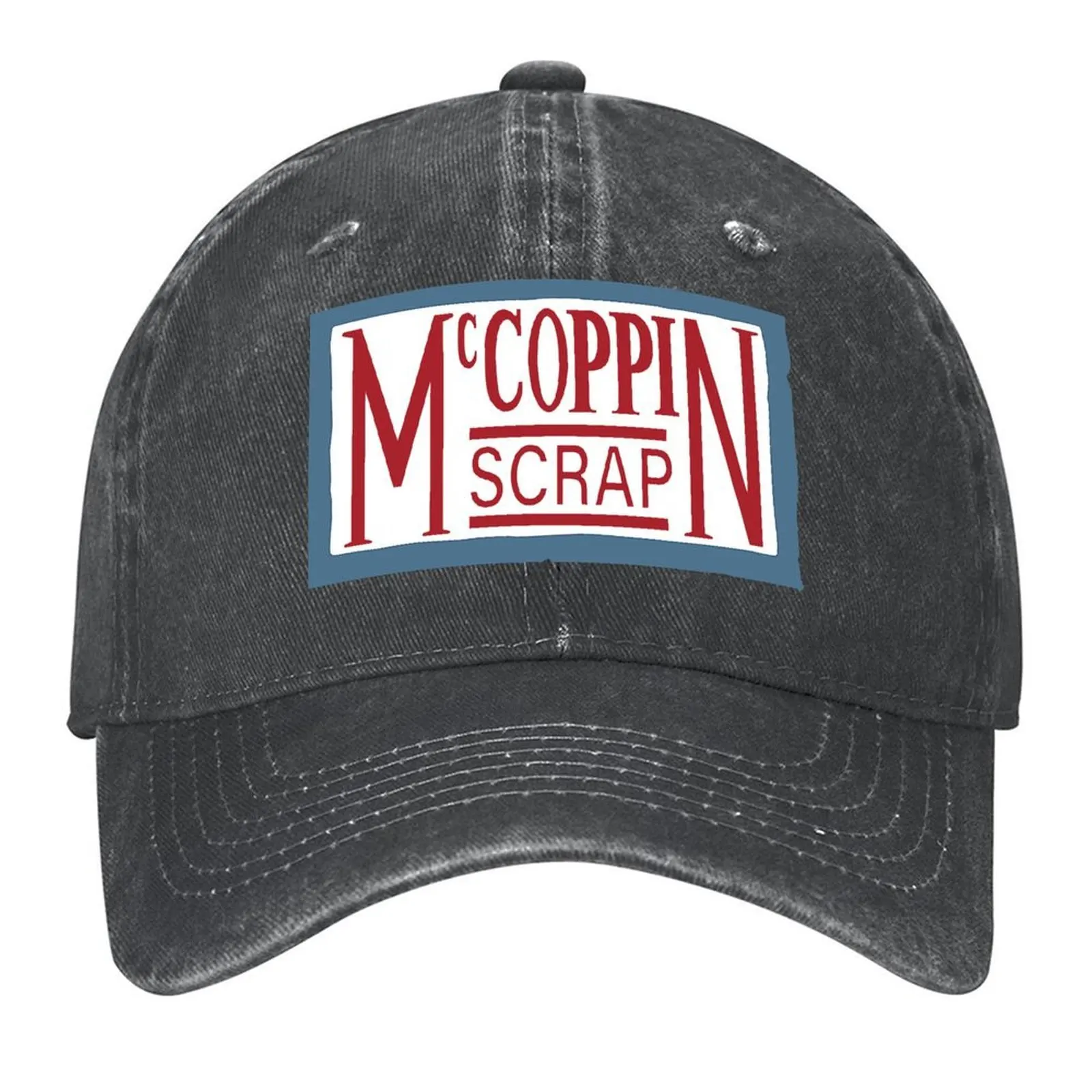 

Dean Mccoppin Scrap Logo Baseball Cap derby hat Sports Cap Trucker Cap hats for men Women's Beach Men's