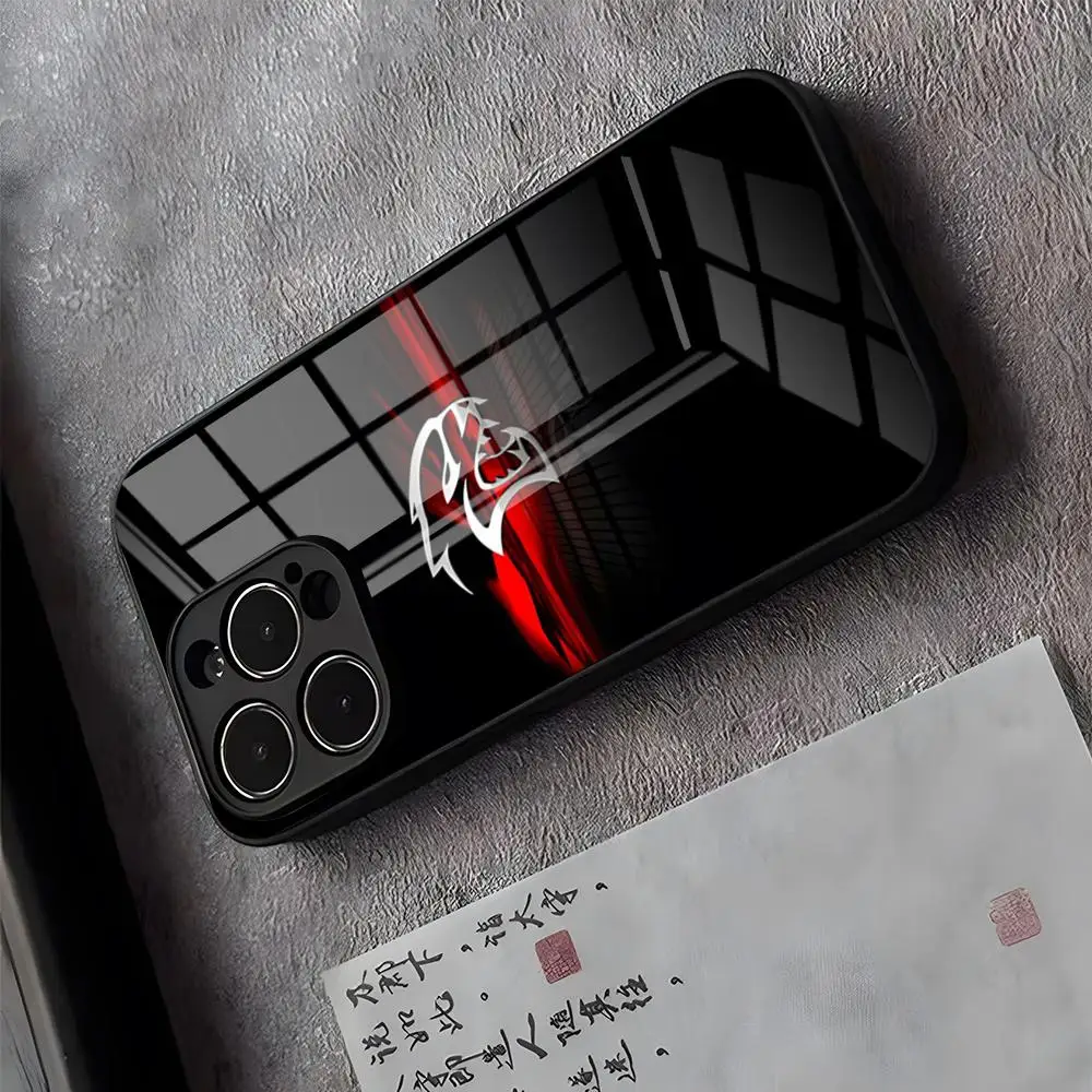 Funda de Teléfono con Diseño de Dodge Challenger S-SRT para iPhone 17 Pro Max, 16, 15, 14 Pro Max, 13, 11, X, Xs, Xr, 8, 7Plus, Cubierta de Vidrio