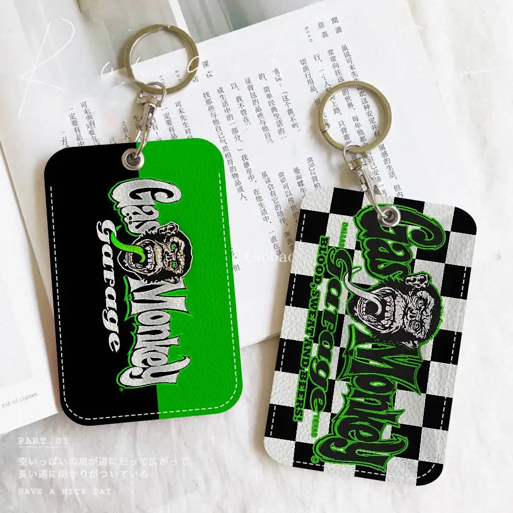 

Логотип Gas Monkey Garage, 1 шт., INS, креативный мультяшный студенческий держатель для карточек кампуса для карточек еды, автобусной карты, рабочей карты и т. д.