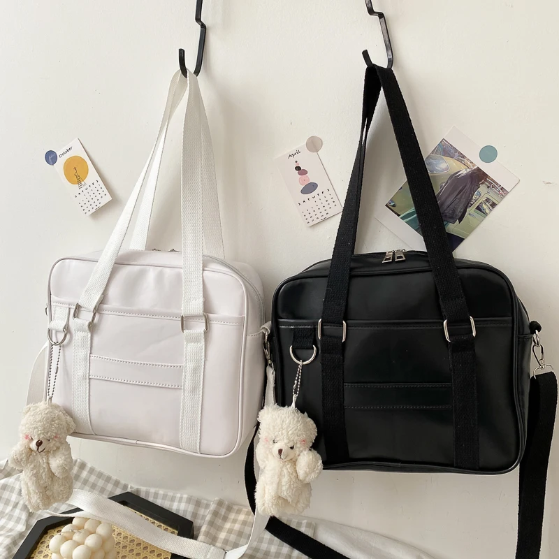 

Милая школьная сумка-кроссбоди для женщин, мягкая сумка из искусственной кожи, сумка через плечо для молодых девушек