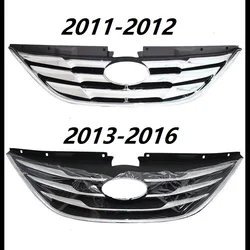 Car Mesh Grill Front Bumper Grille For Hyundai Sonata 8th Generation 2011 2012 2013 2014 2015