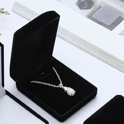 High-end Velvet Jewelry Box for Brooch Pendant Necklace Jewelry Packaging Stotage Display Case Jewelry Organizer Box Joyero