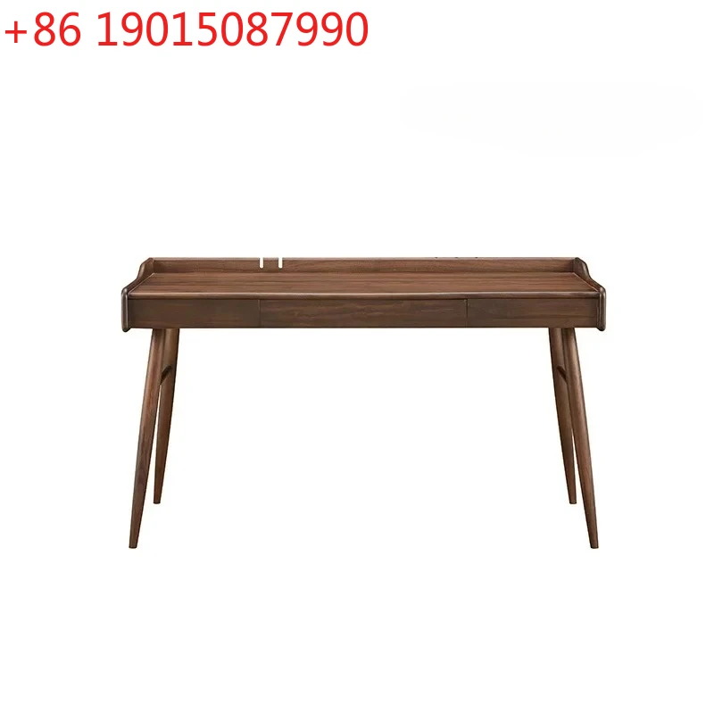 

Nordic high-end solid wood Nordic style Japanese computer workbench small apartment furniture