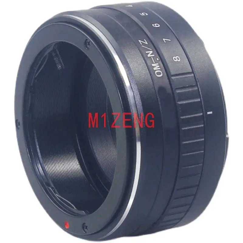 Переходное кольцо наклона OM-NZ для объектива с креплением Olympus om на nikon Z Mount Z5 Z6 Z7 Z6II Z7II Z9 ZFC Z50 полнокадровая беззеркальная камера