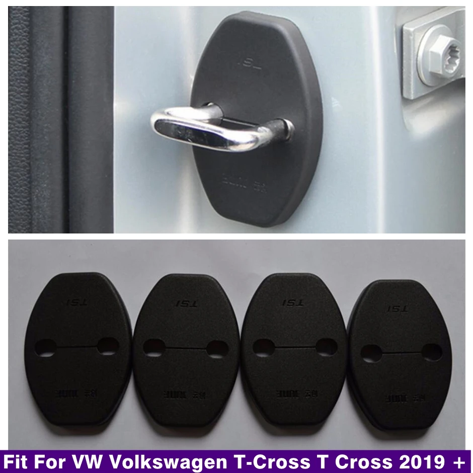 

Auto Accessories Inner Door Lock Decor Frame Protector Cover Fit For VW T-Cross T Cross 2019 - 2023