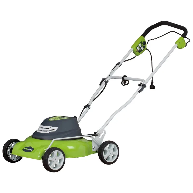 Greenworks 12 Amp 18-inch Corded Electric for Walk-Behind Push Lawn Mower