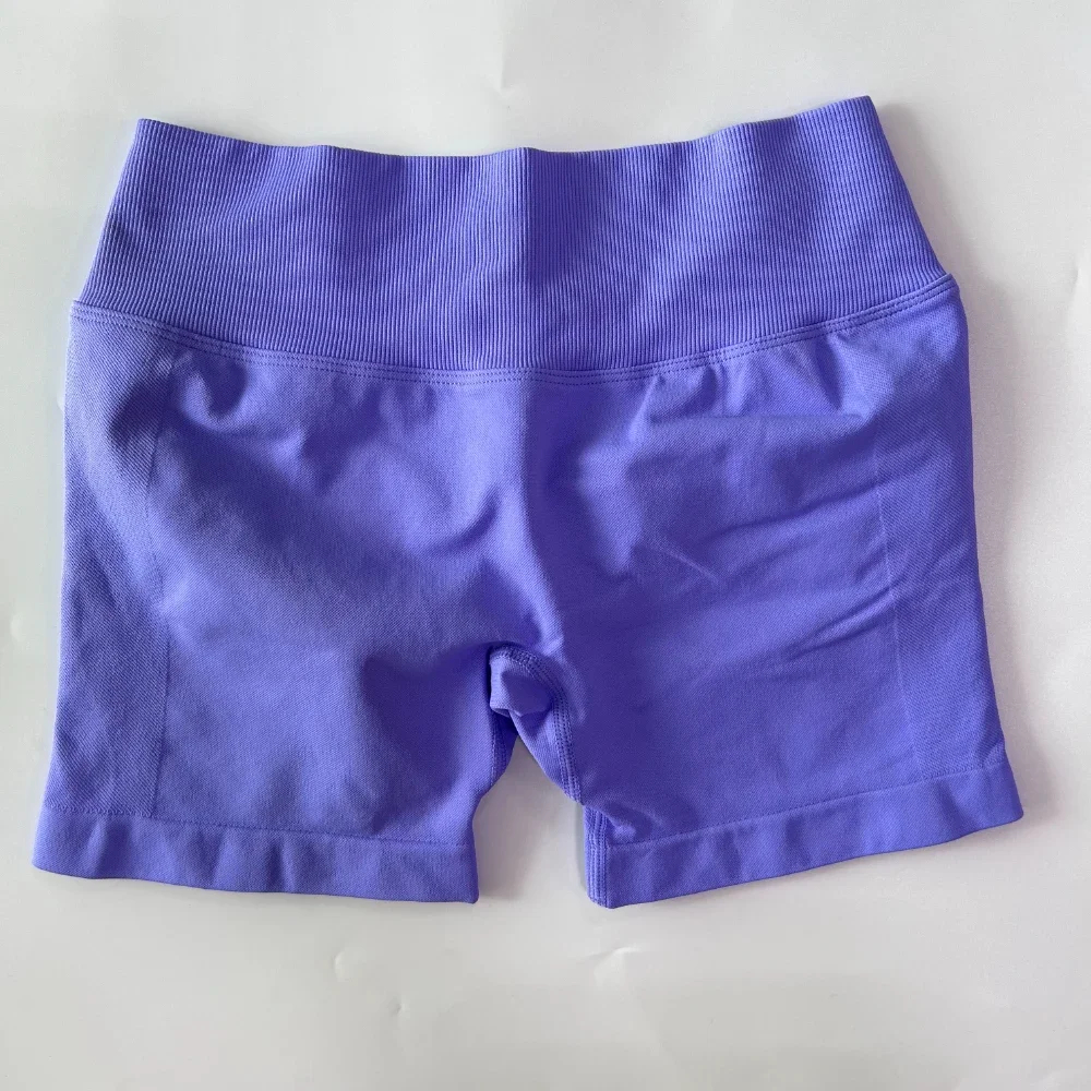 Pericic Damen Yoga-Shorts mit V-Rücken, hoher Elastizität, nahtlos, Flex-Scrunch-Bum, Workout-Gym-Shorts, Yoga-Booty-Laufshorts – Detail 9