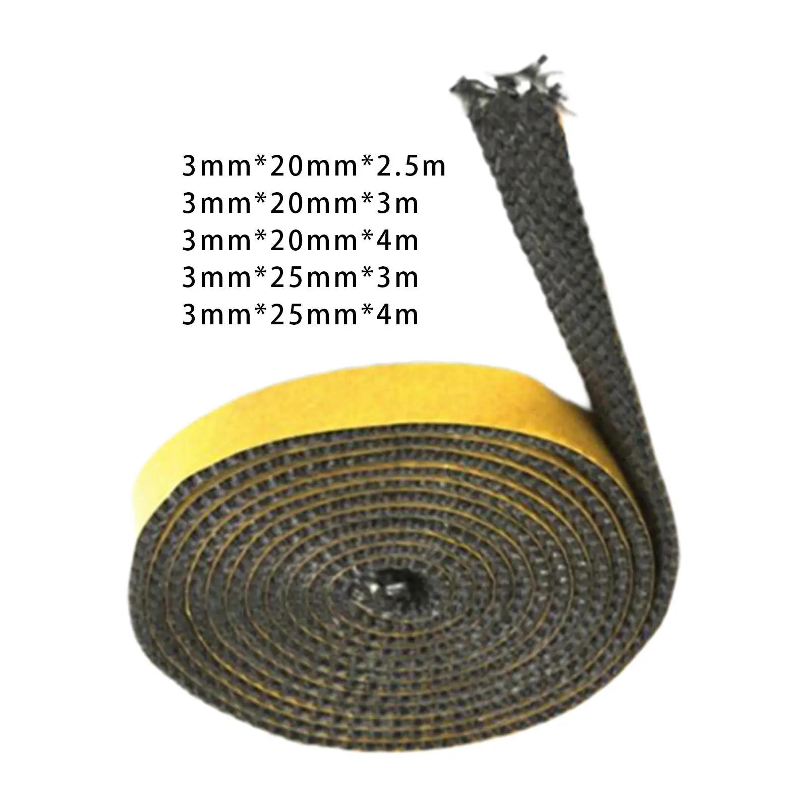 الموقد شريط حشية مسطح ختم ذاتية اللصق متعددة الوظائف 0.12 بوصة ملحق سميك لزجاج النافذة قوي سهل التركيب #4
