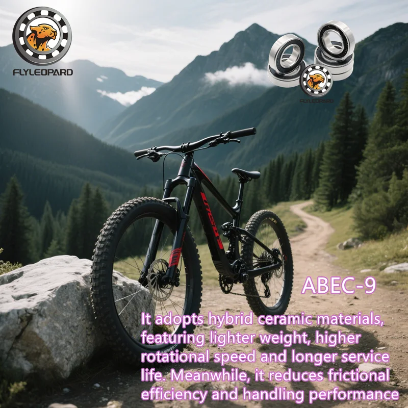 

1/2/4/6/8/10PCS Hybrid Ceramic Bearing 18x28x7mm 18287 2RS Si3N4 Ball Bearings for Bicycle Bottom Bracket&Hub&Derailleur Pulley