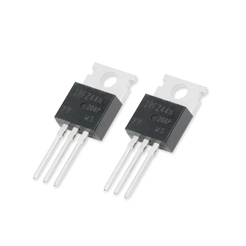 5/10pcs IRFZ44 Transistor TO-220 49A 55V IRFZ44NPBF MOSFET Field-Effect Transistors