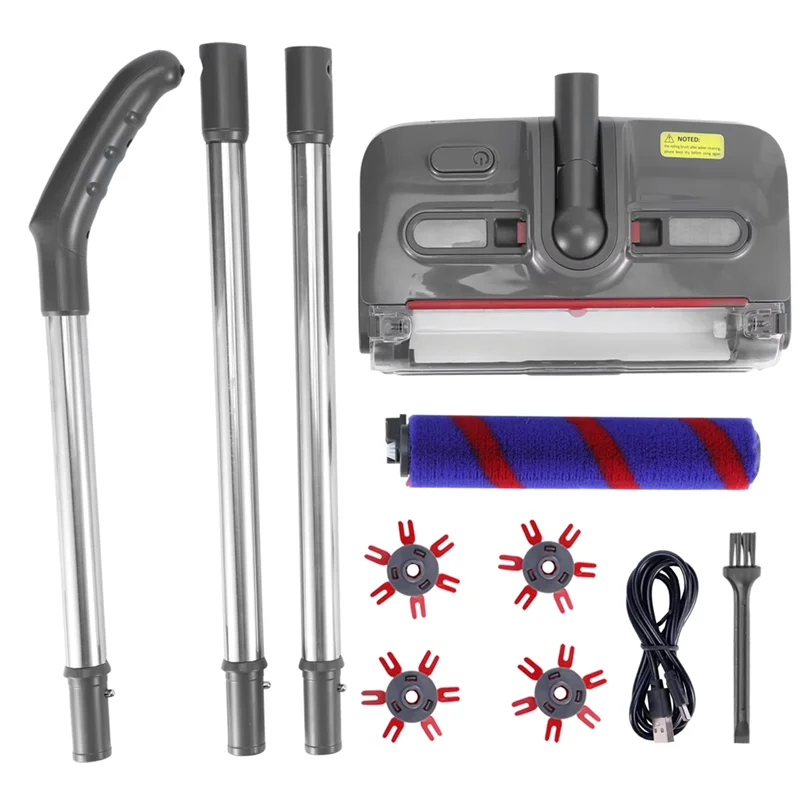 WHYY-беспроводная электрическая подметальная машина и швабра, перезаряжаемый ручной очиститель пола для ковров и твердых полов, портативный и удобный